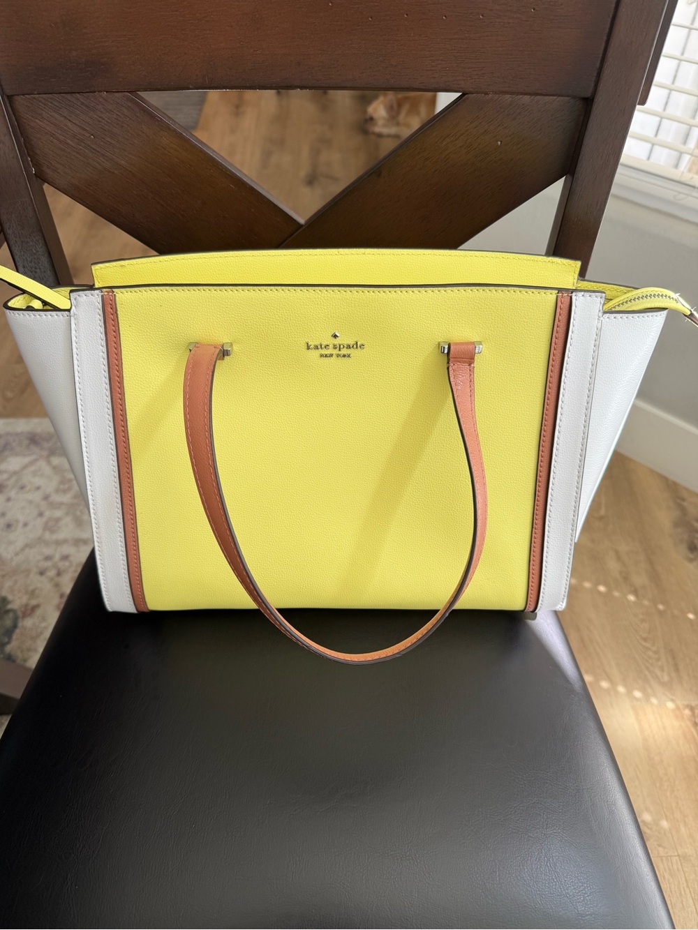 Kate Spade Patterson Drive Geraldine Satchel — Limelight Yellow Color